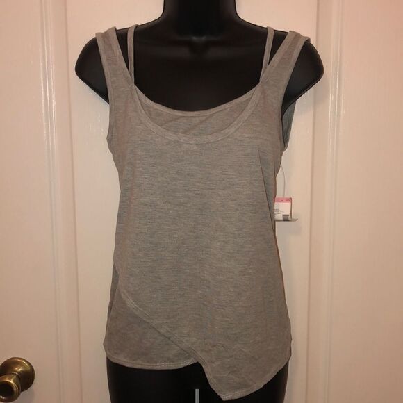 BONGO Asymmetrical tank in gray - Picture 1 of 4